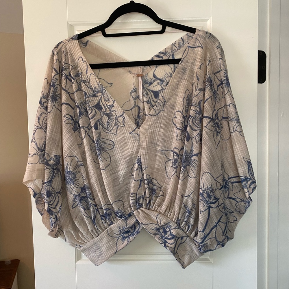 Free People Floral Tunic